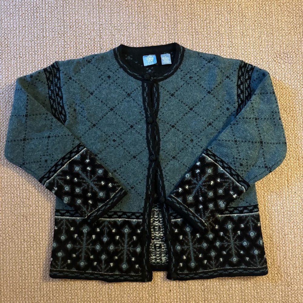 Frost Fair Isle Wool Blend Sweater